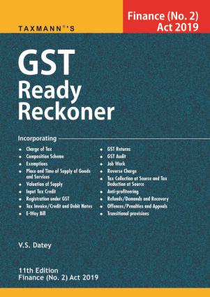 GST Ready Reckoner 2019