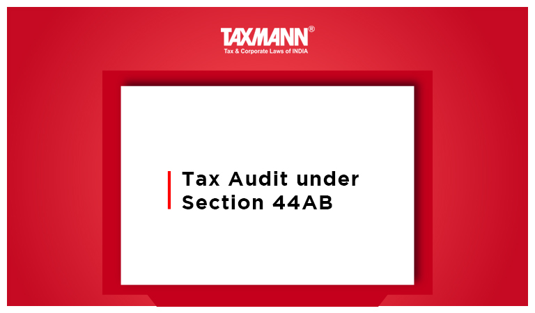 Tax Audit Under Section 44AB