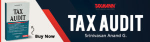 Tax Audit Book by Srinivasan Anand G.
