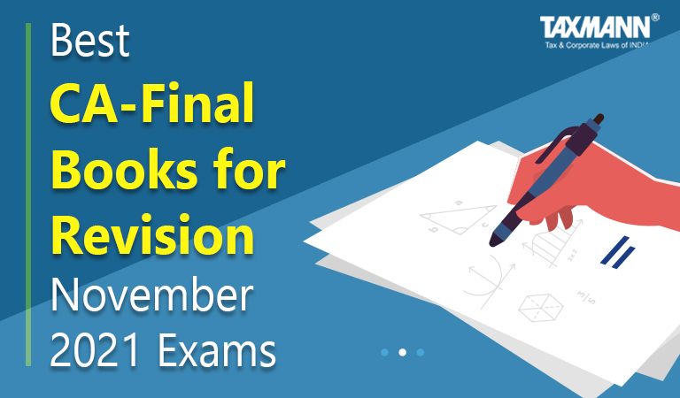 Best CA-Final Books for Revision | November 2021 Exams