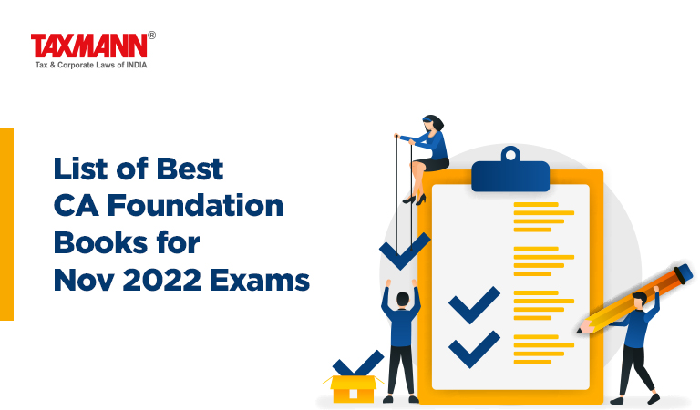 best books for ca foundation nov. 2022 exams