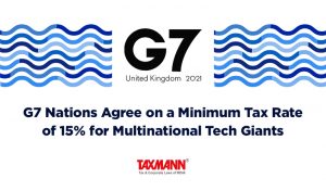 G7 Nations agree on a minimum tax rate of 15% for Multinational Tech Giants