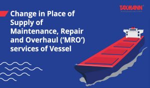 Maintenance Repair and Overhaul (MRO) Services of vessels