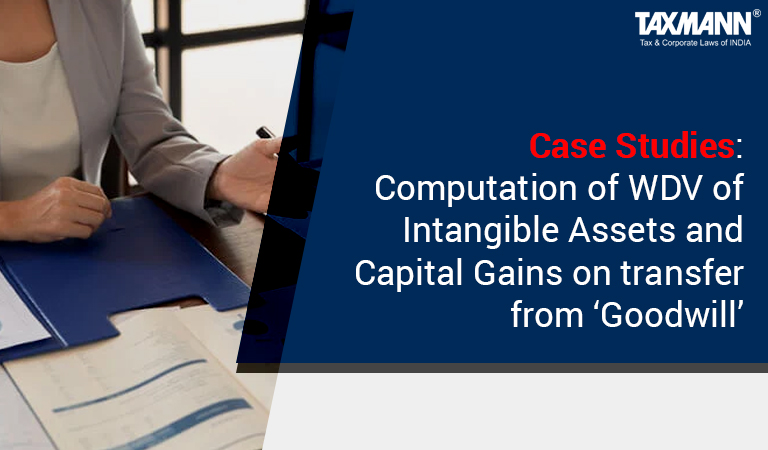 Capital Gains on transfer of Goodwill