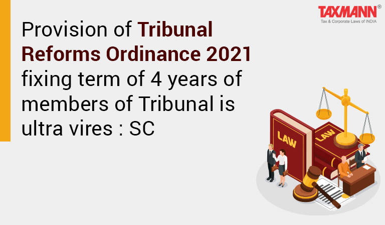 Tribunal Reforms Ordinance 2021