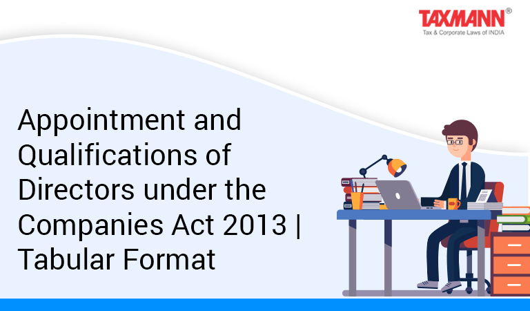 Appointment and Qualifications of Directors under Companies Act 2013