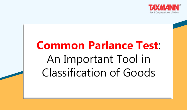 Common Parlance Test