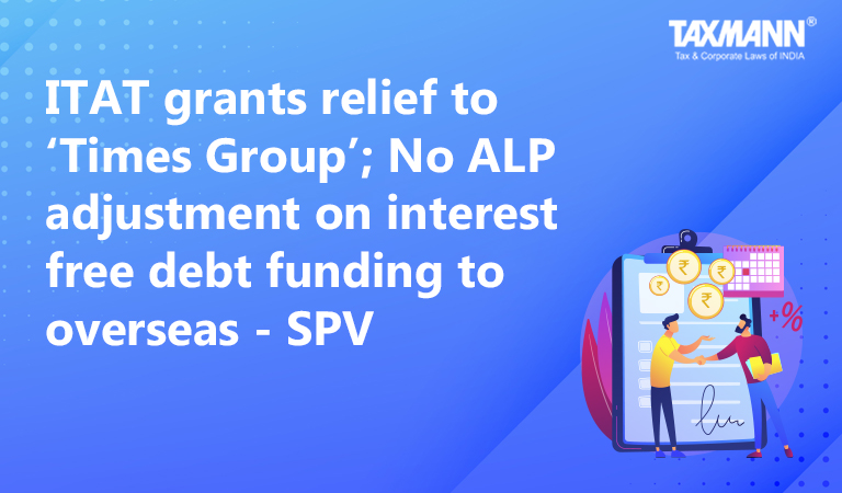 no ALP adjustment on interest free debt funding to overseas