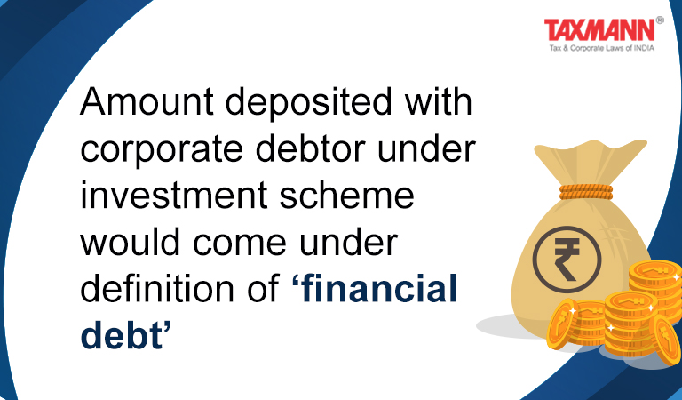 Corporate insolvency resolution process - Financial debt