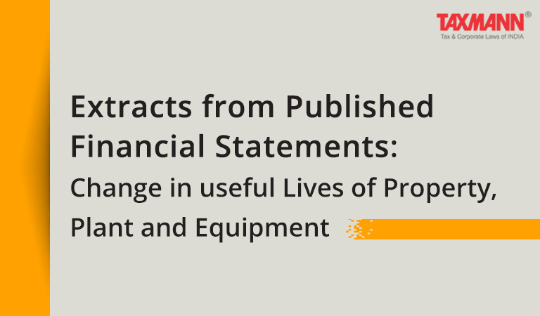 Extracts from Published Financial Statements Property Plant & Equipment