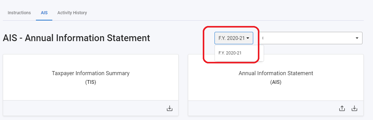 how to download annual information statement