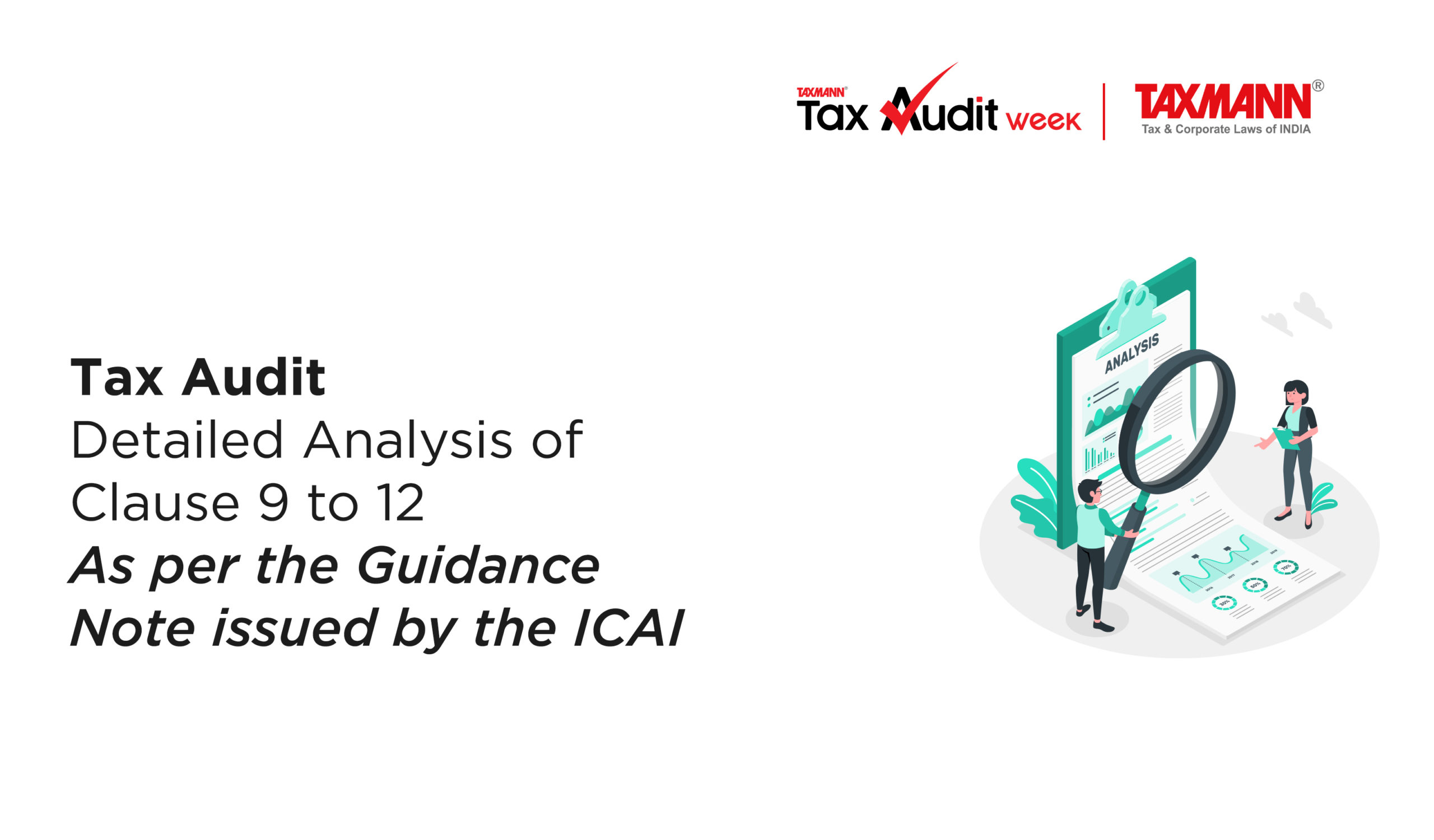 Tax Audit; Clause 9 to 12