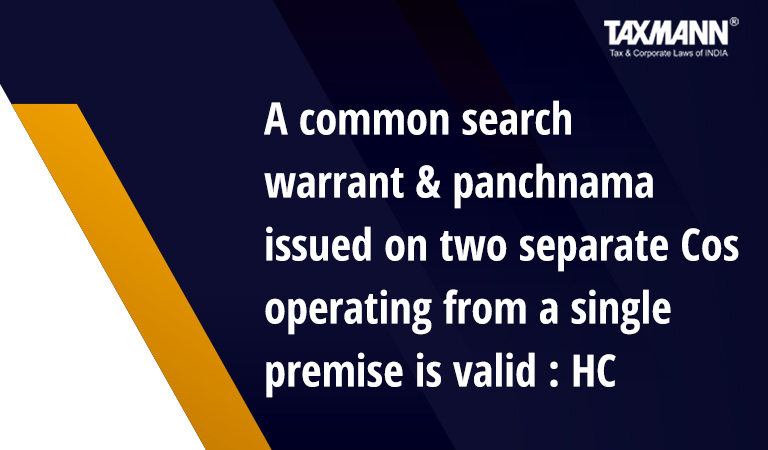 Income-tax Act 1961 - Search and seizure - General (Warrant of authorisation)