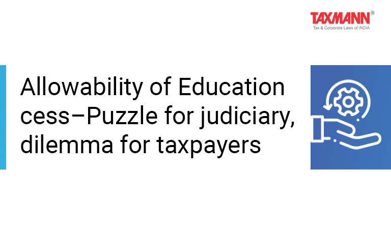 Opinion on Allowability of Education cess