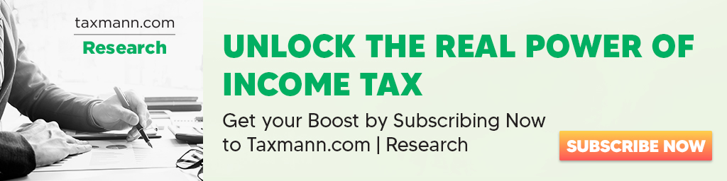 Taxmann.com | Research | Income Tax