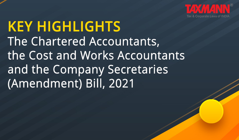 Chartered Accountants; the Cost and Works Accountants; the Company Secretaries (Amendment) Bill