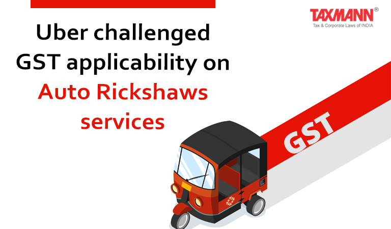 GST on Passenger transportation service - Auto rickshaw booked through e-commerce platform