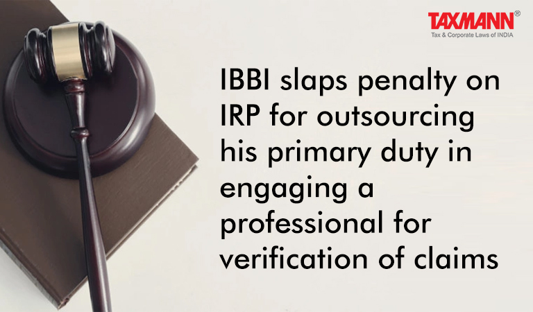 Insolvency Professional - Functions and obligations of; IBC; Insolvency and Bankruptcy Code
