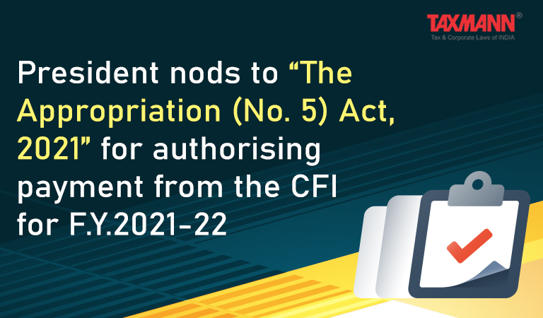 The Appropriation (No. 5) Act 2021