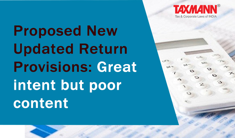 Proposed New Updated Return provisions; Union Budget 2022; income-tax return filing scheme