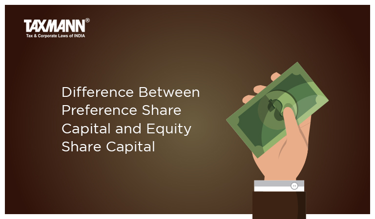 Preference Share Capital; Equity Share Capital
