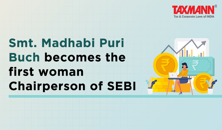 Madhabi Puri Buch; SEBI News; SEBI Chairperson;