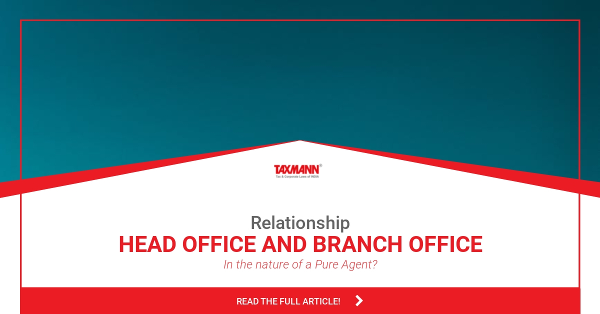 Relationship of head office and branch office