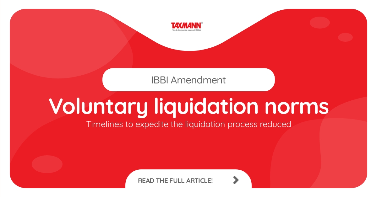 IBBI Regulations 2022; voluntary liquidation norms;