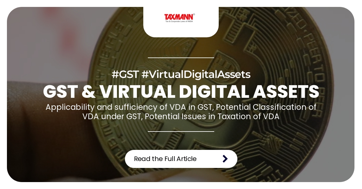 GST & Virtual Digital Assets (VDA)