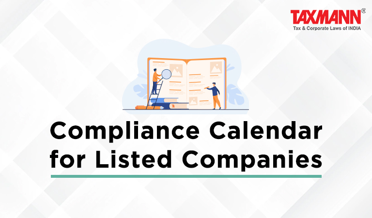 Compliance Calendar; Listed Companies