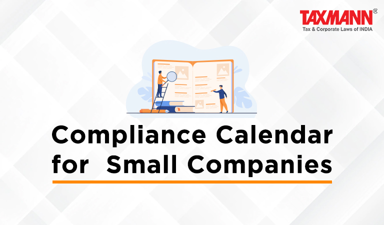 compliance calendar; small companies