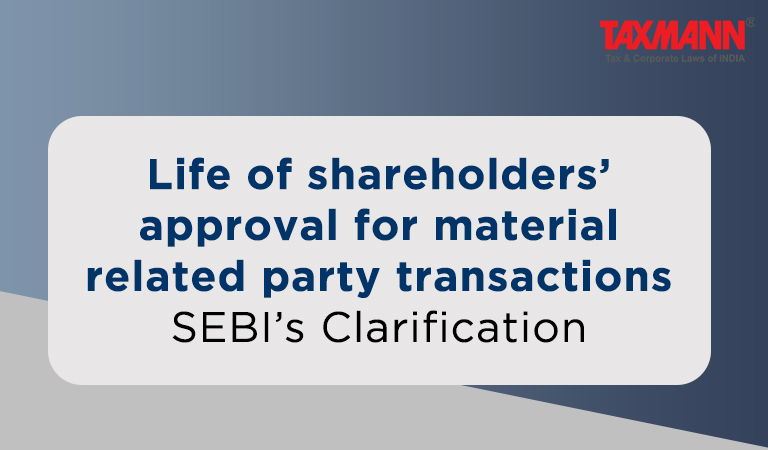 related party transactions; SEBI Regulations 2021;
