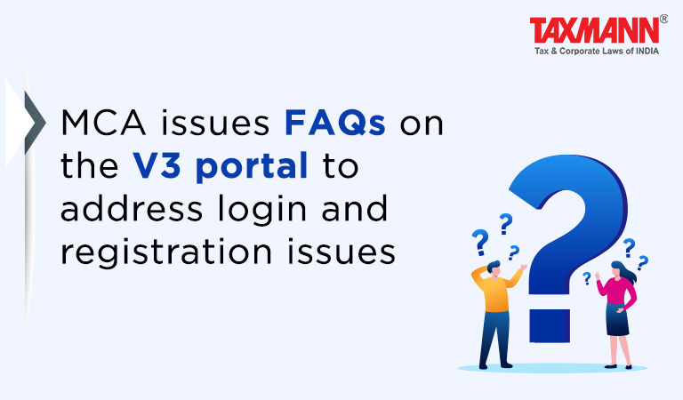FAQs on the MCA V3 portal; MCA V3 Portal