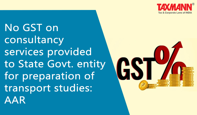 GST On Consultancy Services