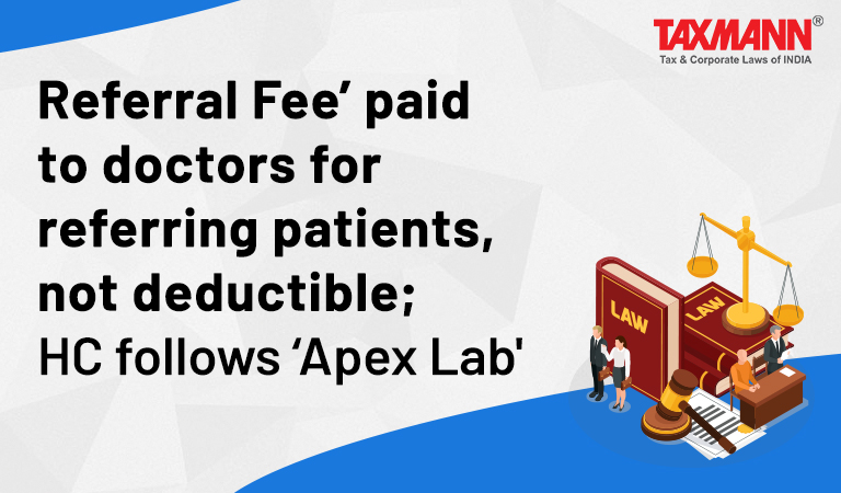 referral payment to doctors’ as a business expense