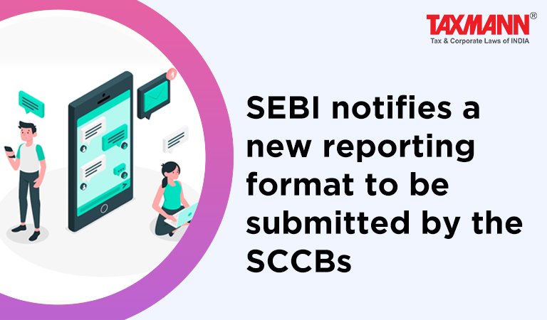 reporting format for SCCBs