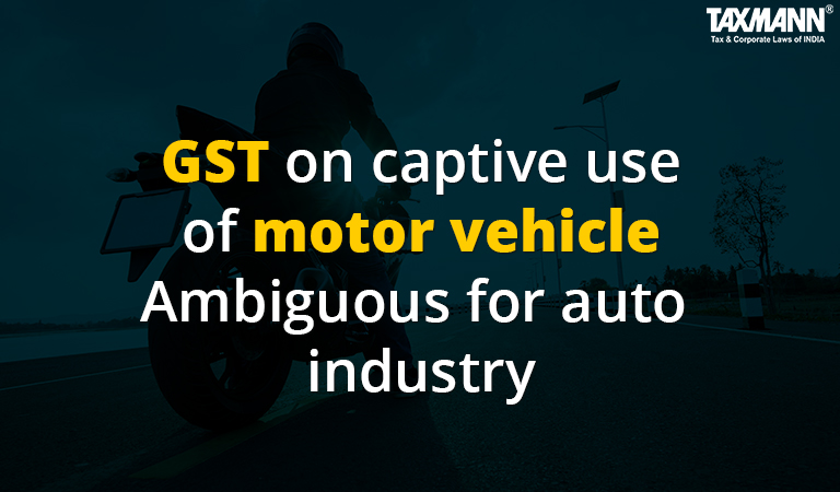 GST on motor vehicles