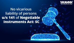 Negotiable Instruments Act