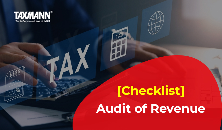 [Checklist] Audit of Revenue