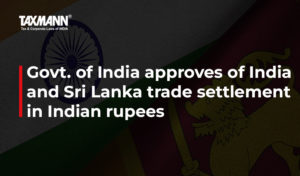 India and Sri Lanka trade settlement