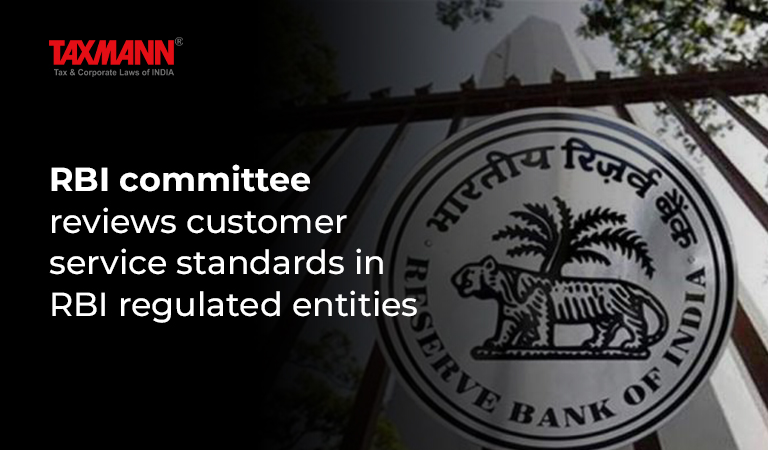 customer service standards in RBI regulated entities