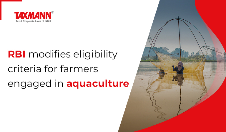eligibility criteria for farmers engaged in aquaculture; Kisan Credit Card Scheme