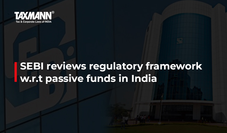 regulatory framework for passive funds
