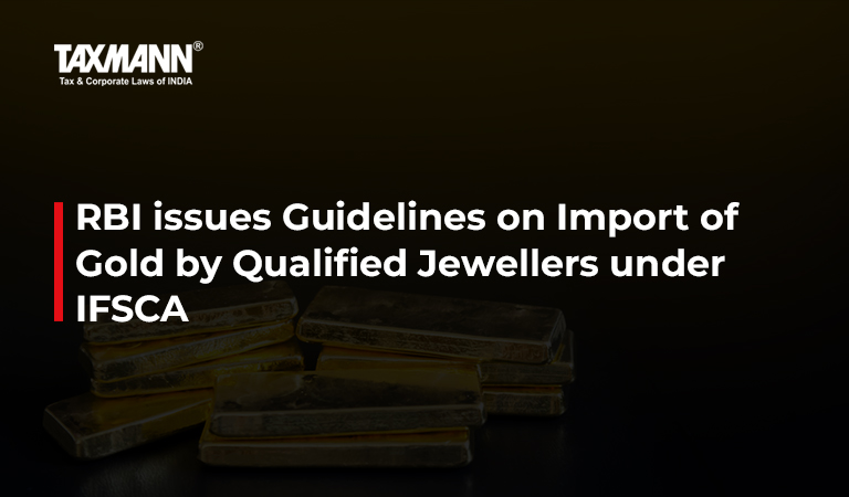 guidelines on import of gold