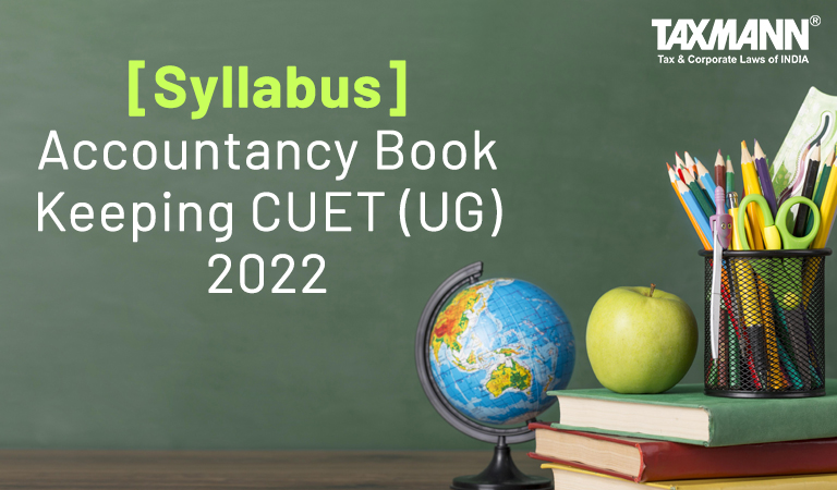 [Syllabus] Accountancy Book Keeping CUET (UG) 2022