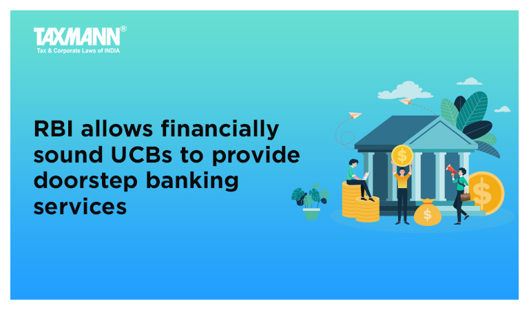 Urban Co-operative Banks; Doorstep Banking Services