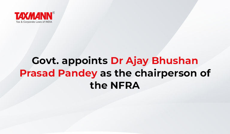 chairperson of the NFRA