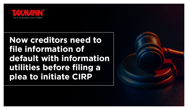 Information of default; CIRP