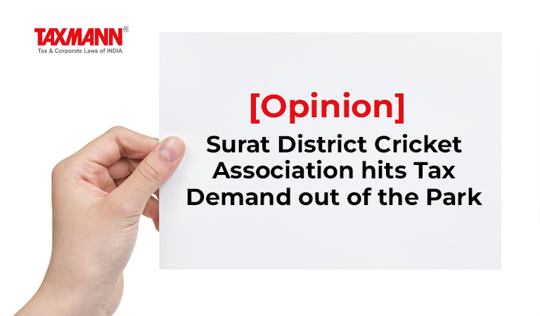 Surat District Cricket Association; ACIT v. Surat District Cricket Association