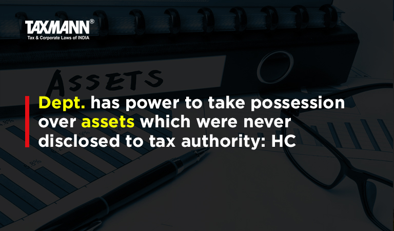 possession of asset by Income Tax Authority